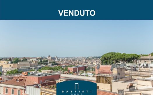 Ad. Via Vittorio Veneto – Irripetibile attico con terrazza