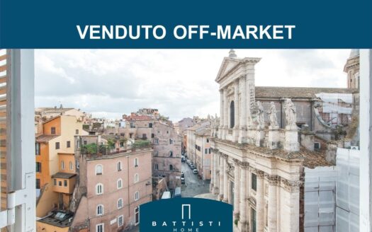 Ad. Via Giulia – Ultimo piano con affaccio panoramico