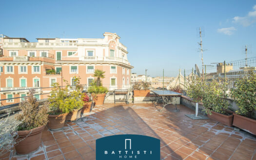 Via Merulana – Attico con ampia terrazza
