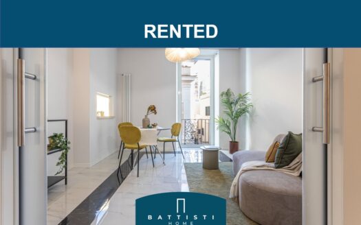 Via Aniene – Elegant three-room apartment with balcony