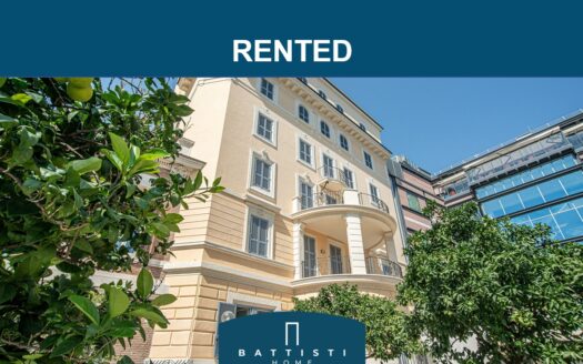 Via Aniene – Exclusive three-room apartment in historic residence