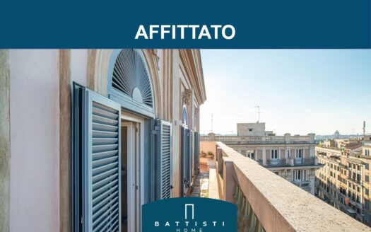 Piazza Barberini – Incantevole attico panoramico