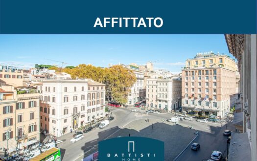 Piazza Barberini – Incantevole piano alto
