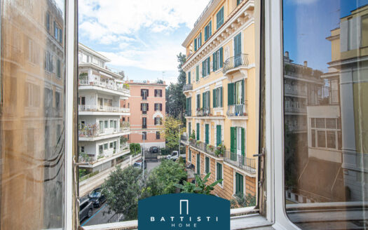 Pinciano – Elegant apartment with a garage